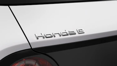 Honda e rear badge