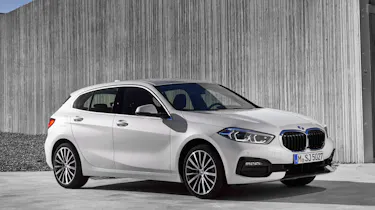 2019 BMW 1 Series front quarter