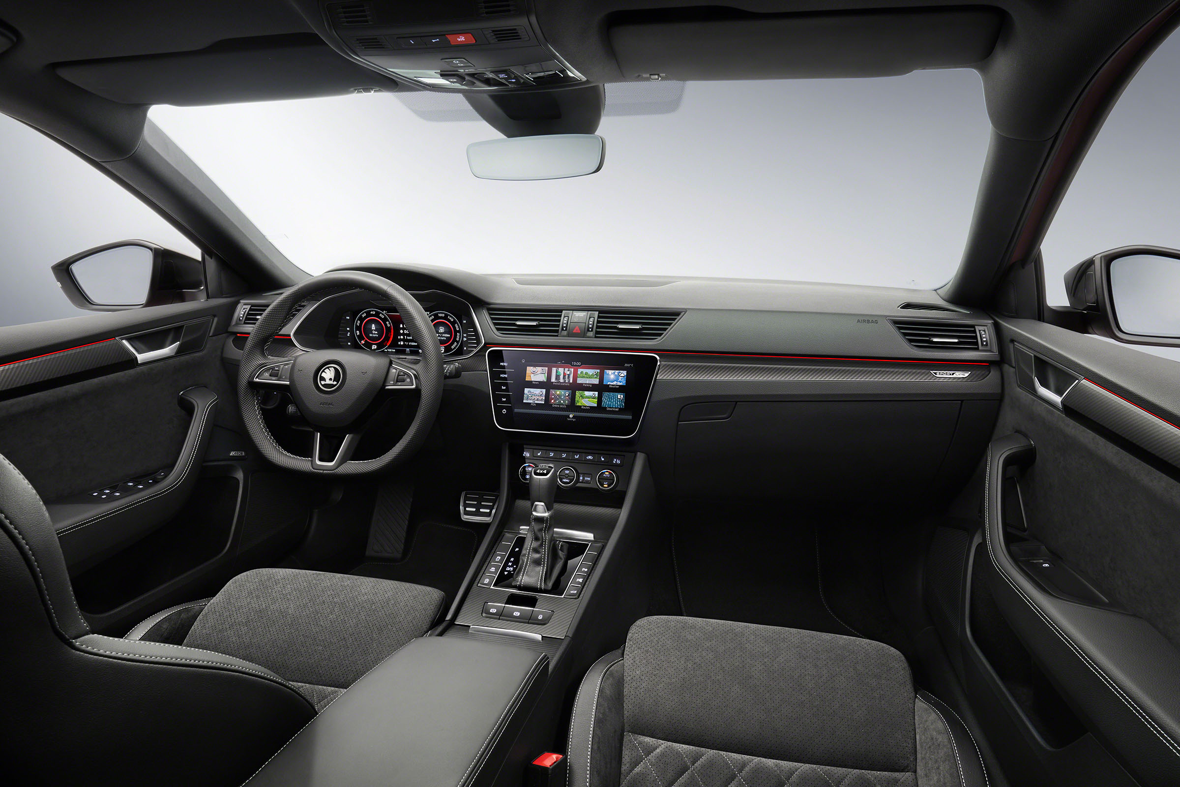 2019 Skoda Superb Sportline - interior