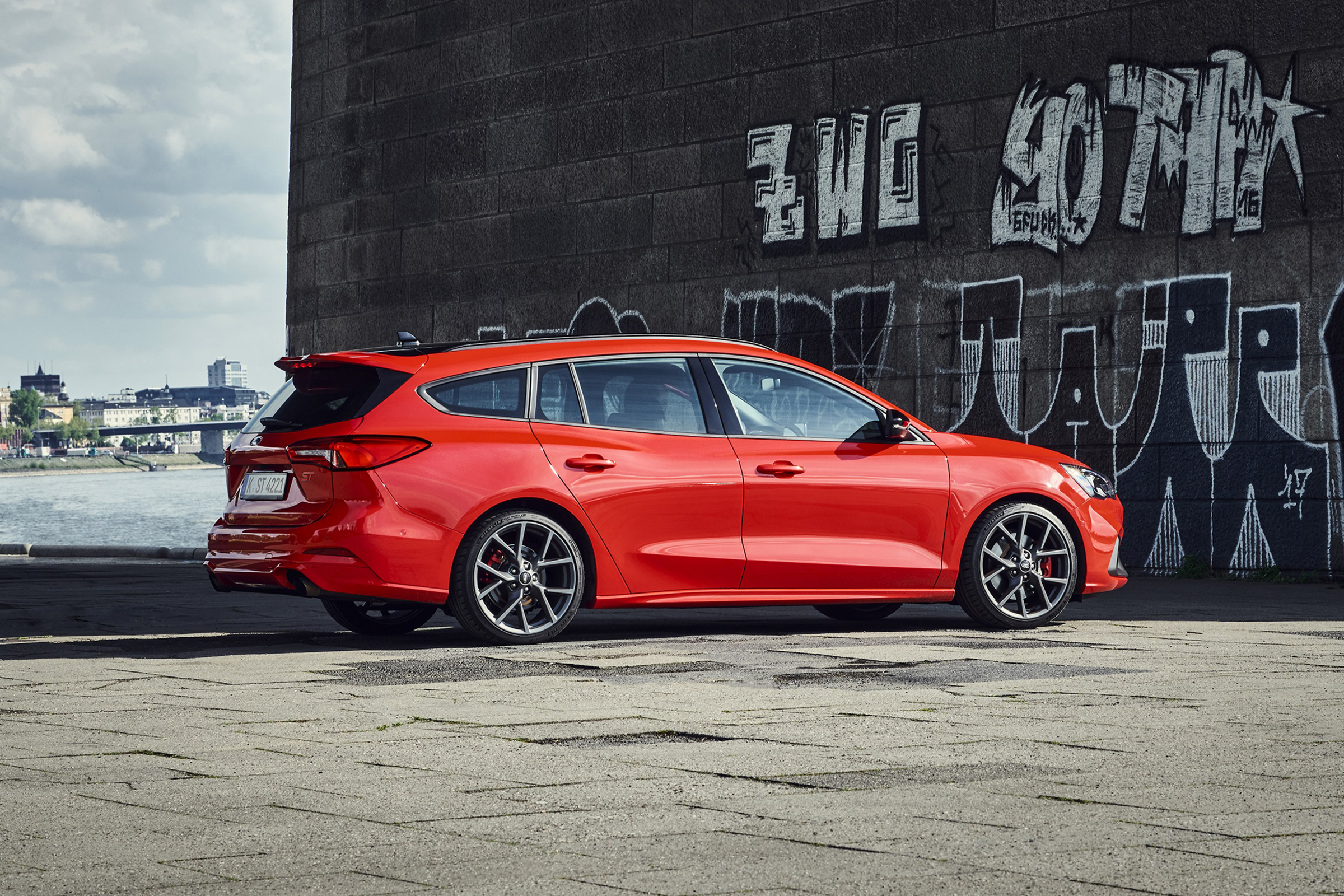 2019 Ford Focus ST estate - rear quarter static