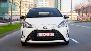 Toyota Yaris front close up