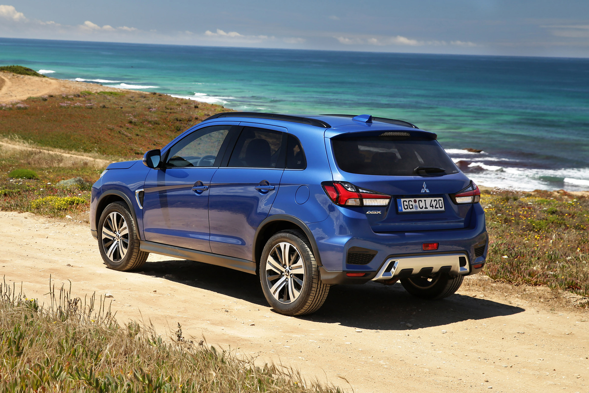Mitsubishi ASX SUV rear 3/4 static