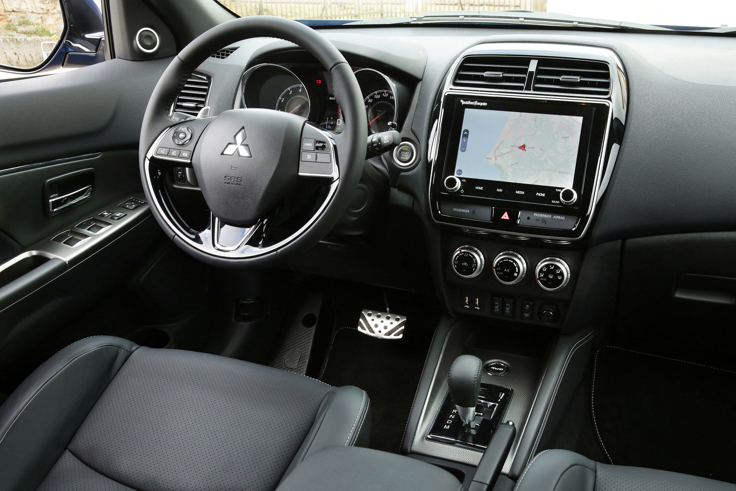 Mitsubishi ASX SUV interior