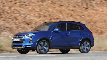 Mitsubishi ASX SUV front 3/4 cornering