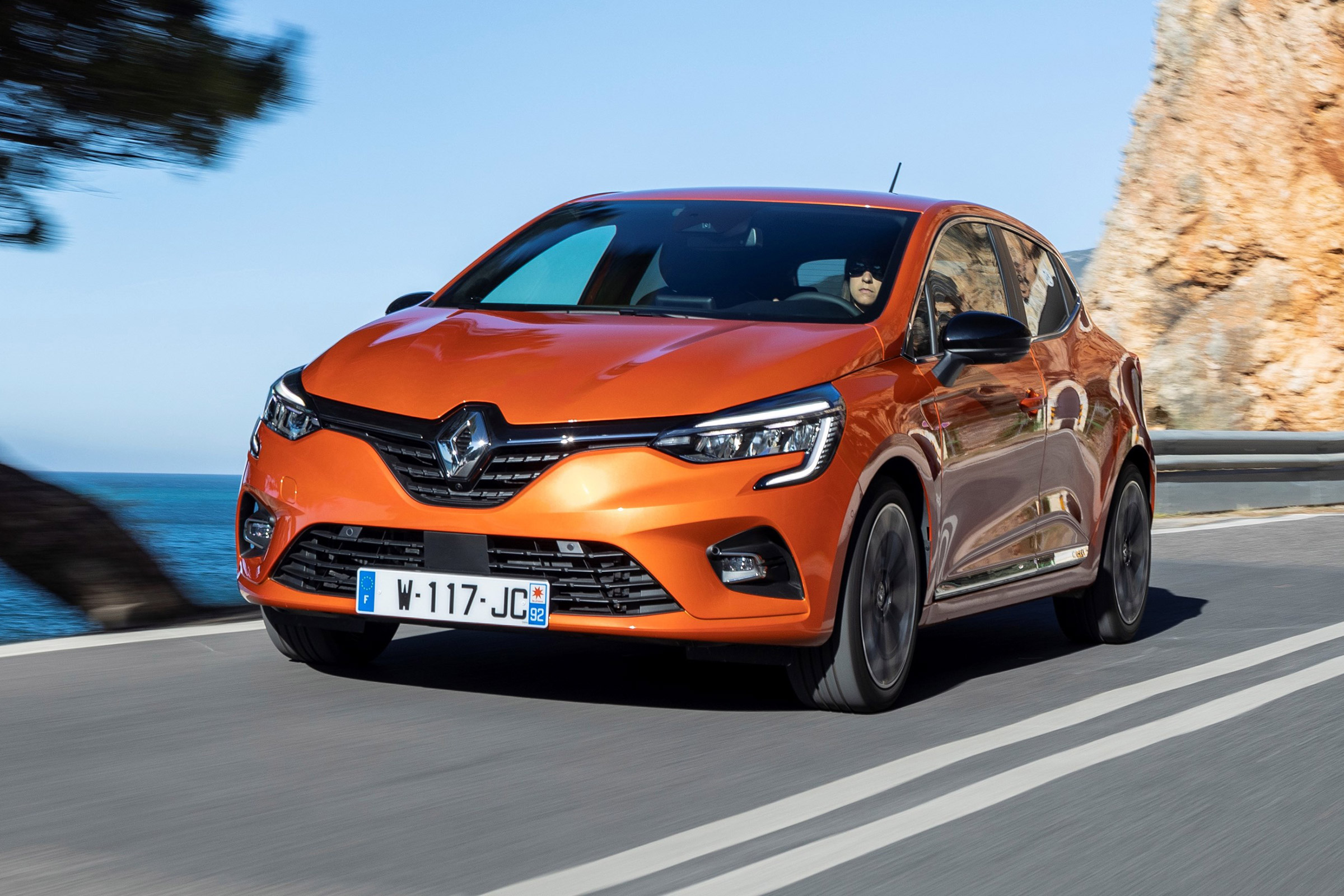 Renault Clio hatchback front driving