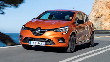 Renault Clio hatchback front driving