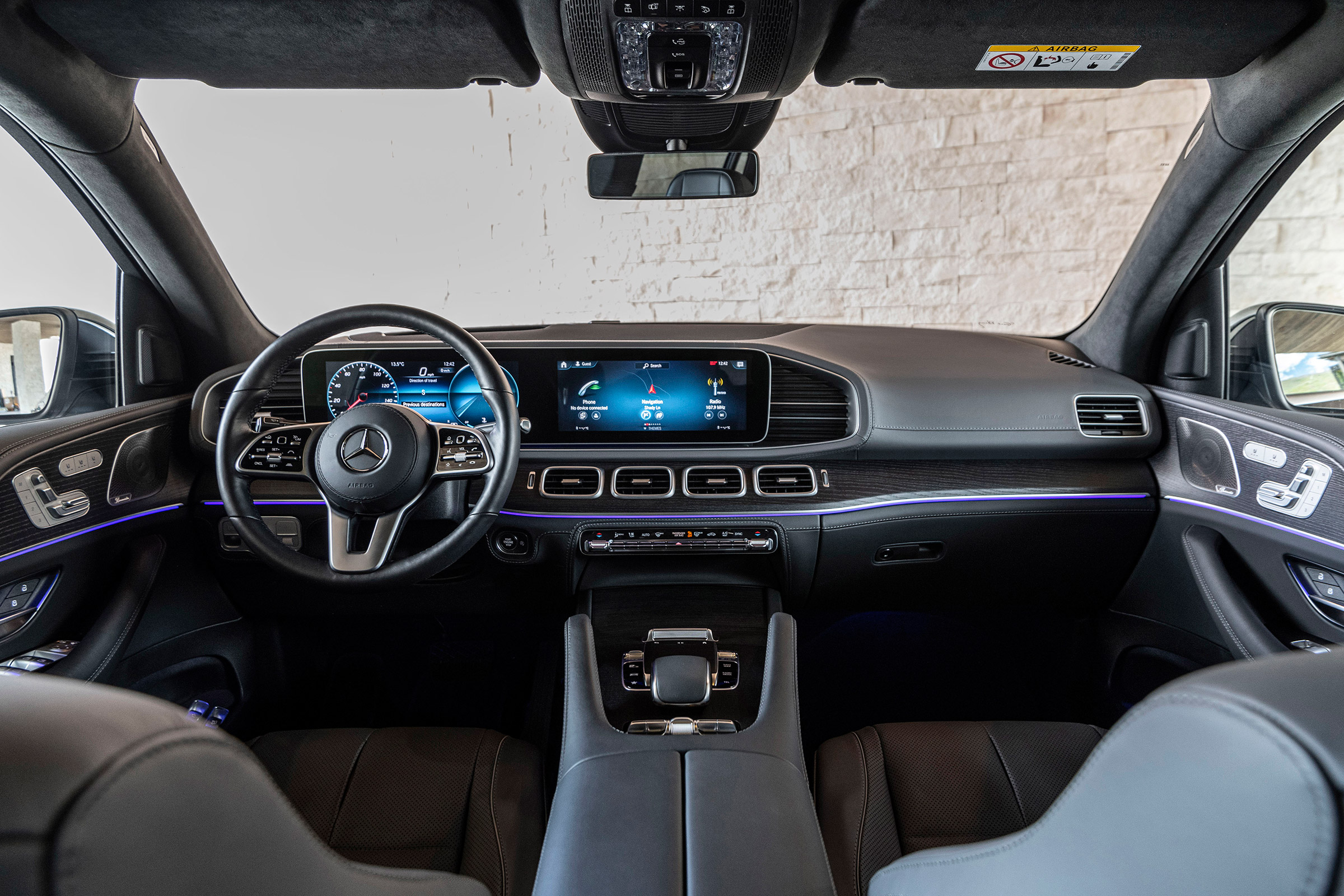 Mercedes GLS SUV interior