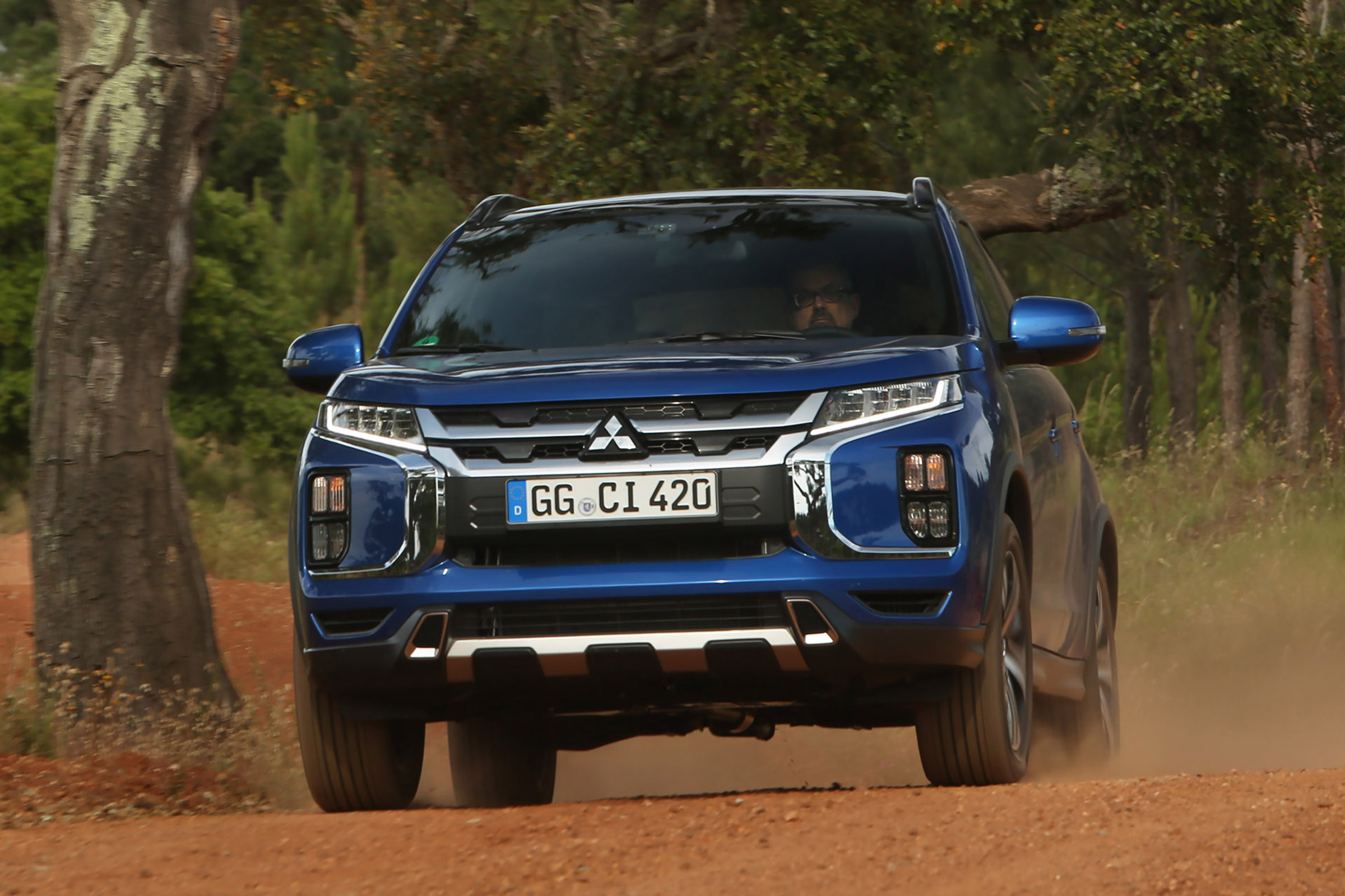Mitsubishi ASX SUV front off-road