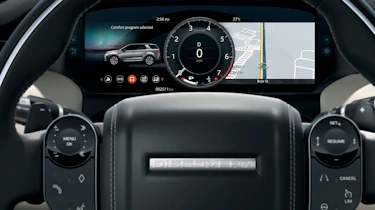 Land Rover Discovery Sport SUV digital instruments
