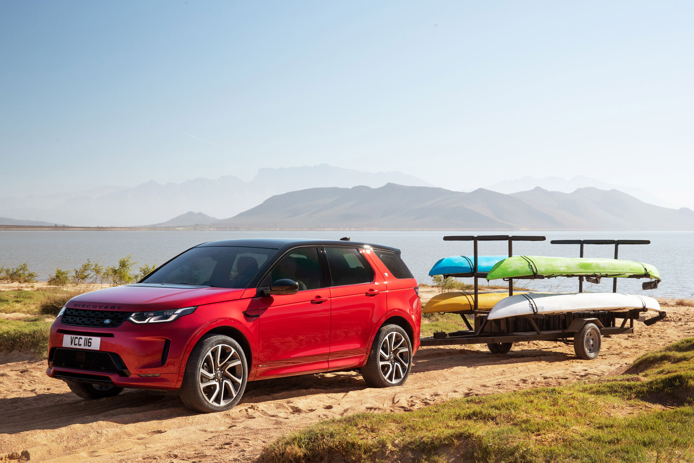 Land Rover Discovery Sport SUV towing