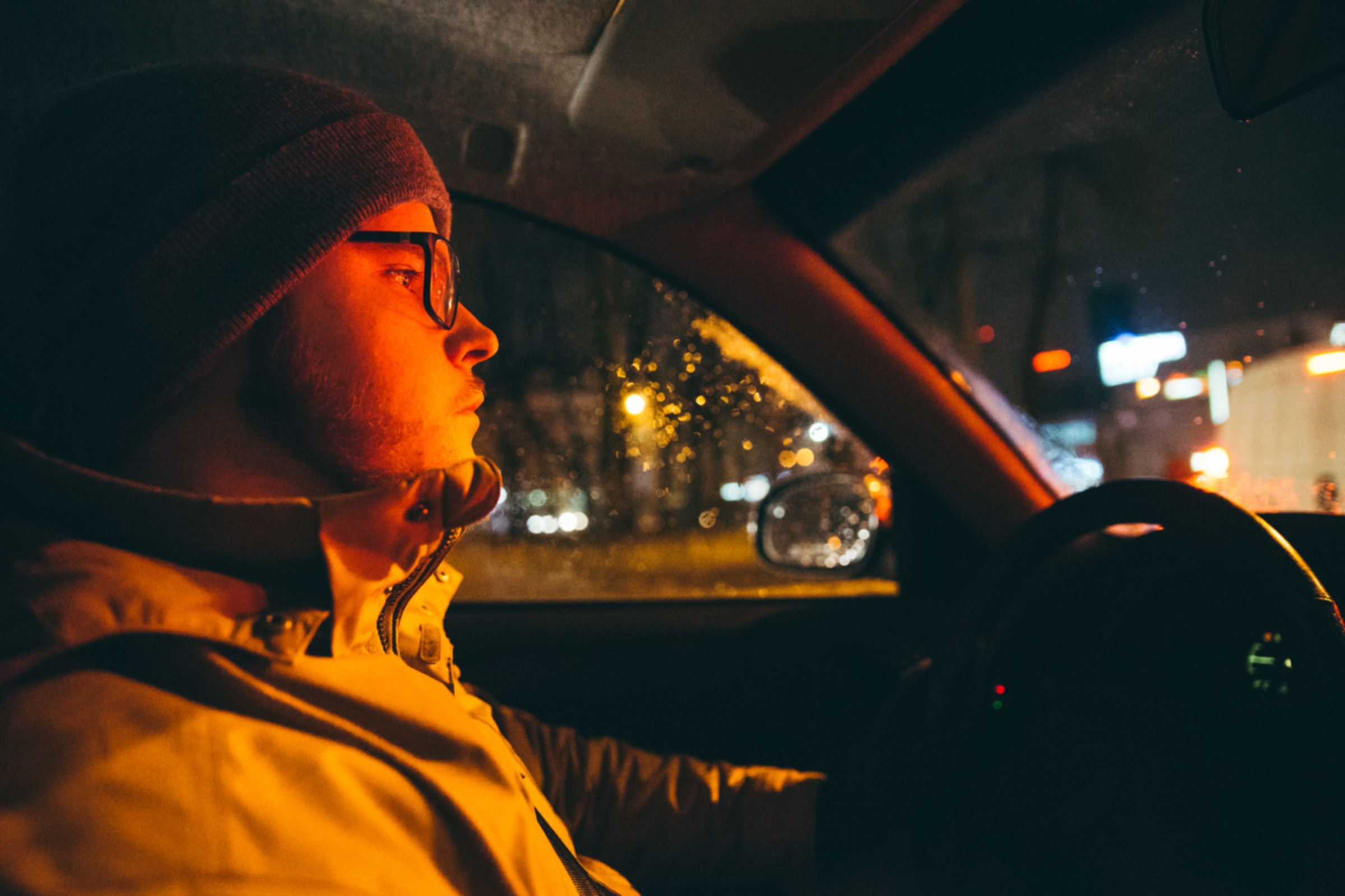 What are night driving glasses?