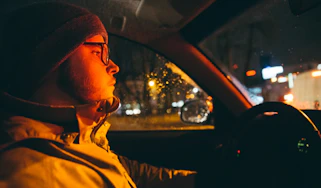 What are night driving glasses?