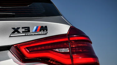 BMW X3 M Competition SUV rear lights