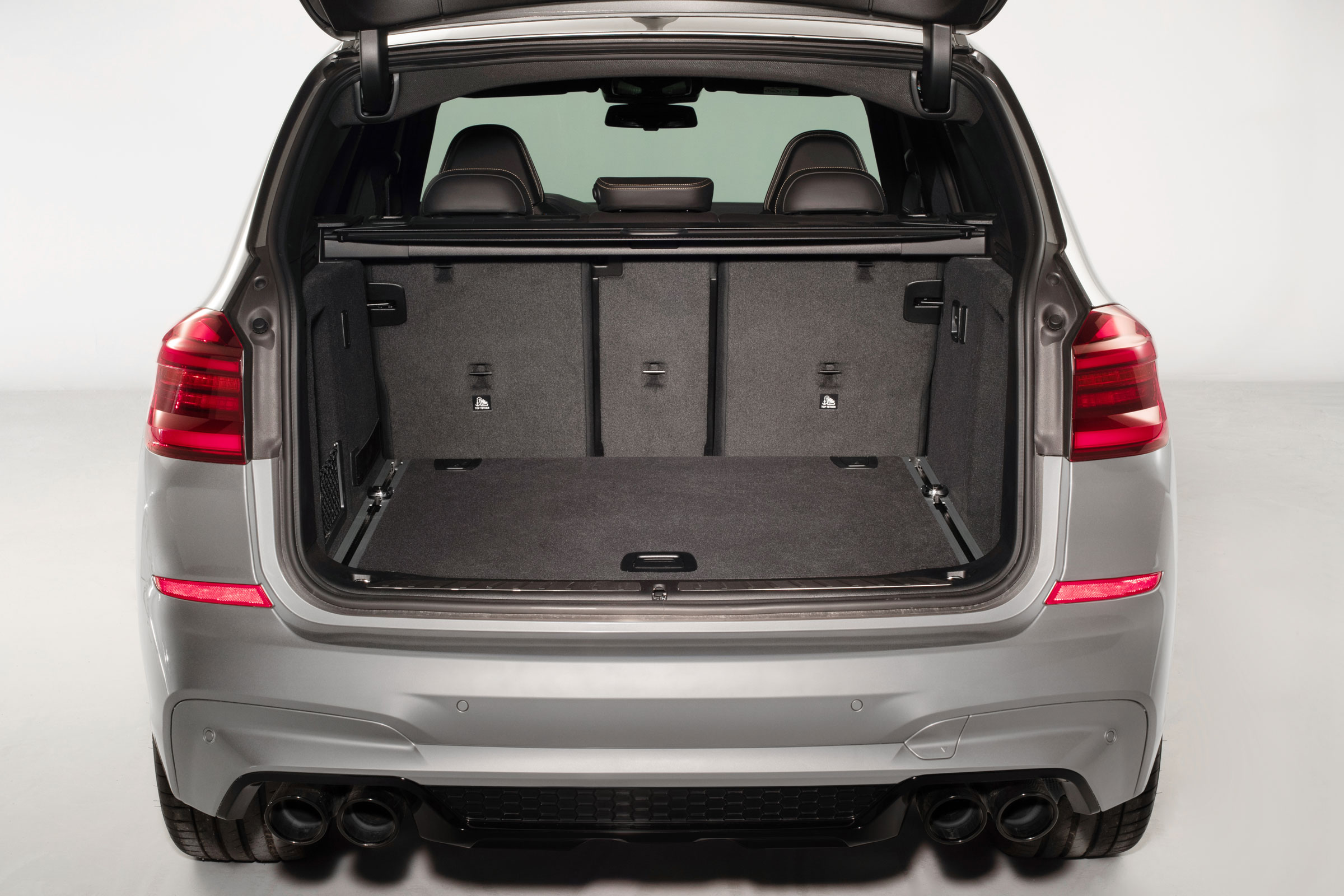 BMW X3 M Competition SUV boot