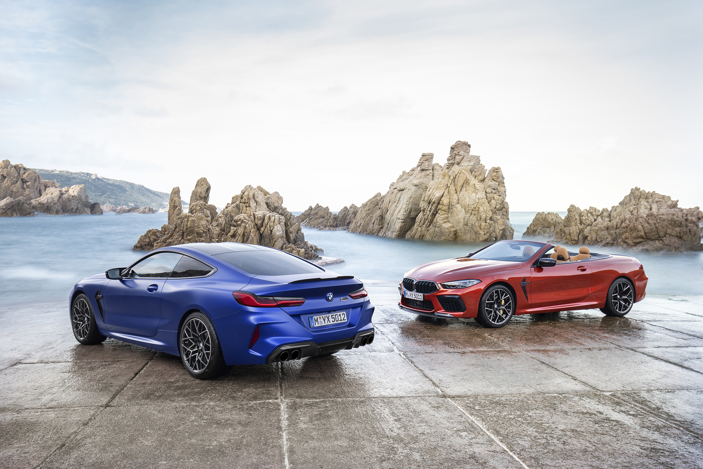 BMW M8 Competition coupe and convertible - static