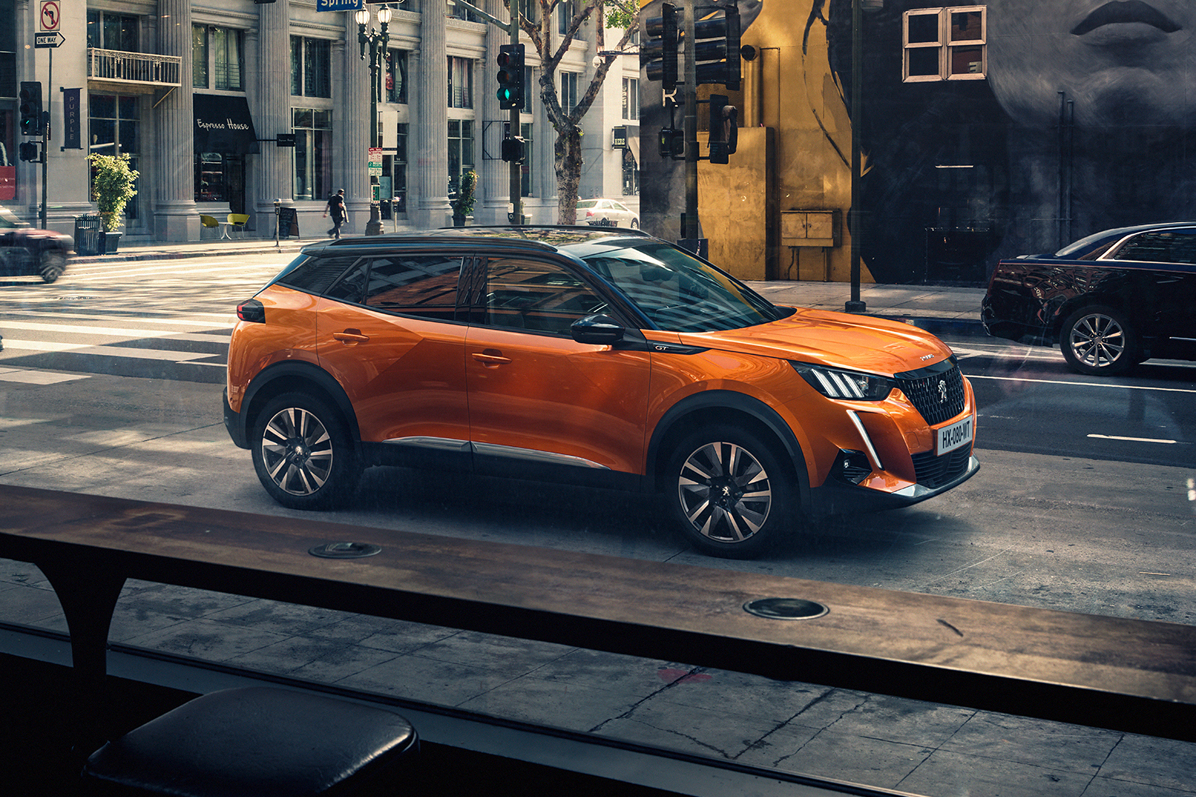 New Peugeot 2008 - high side view