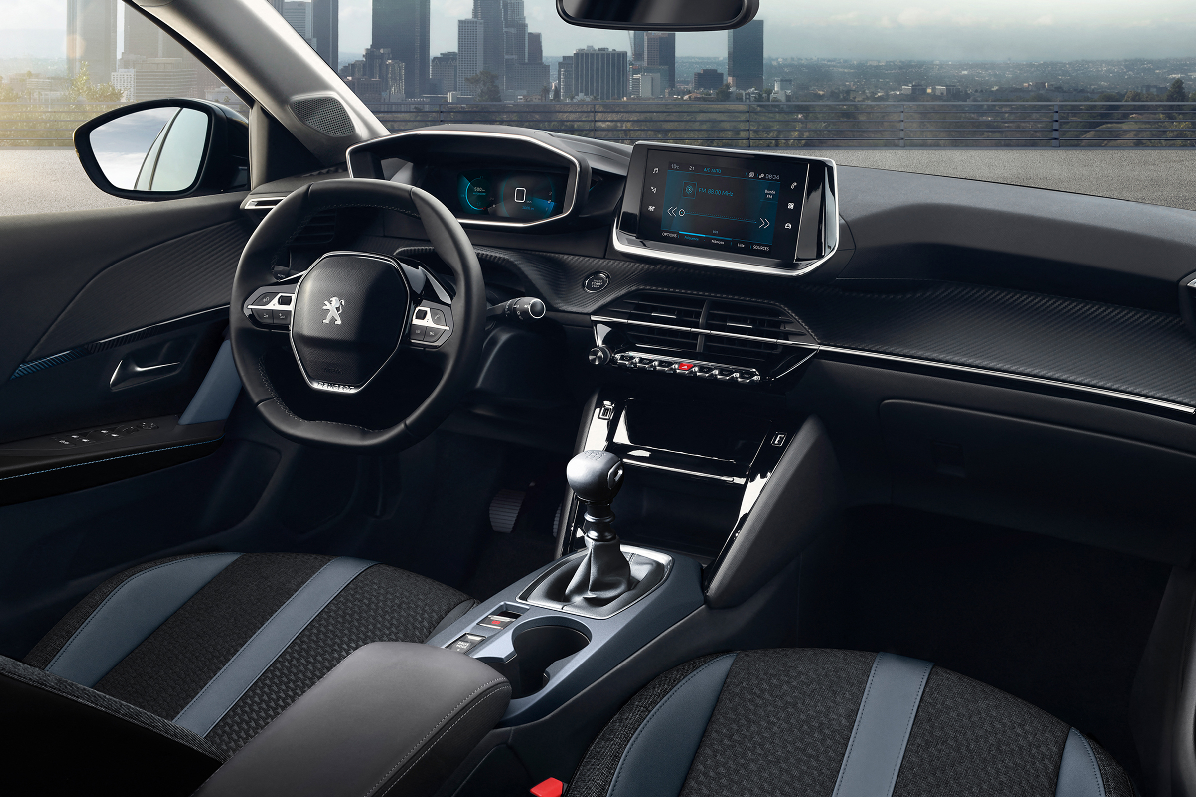 New Peugeot 2008 - interior angled