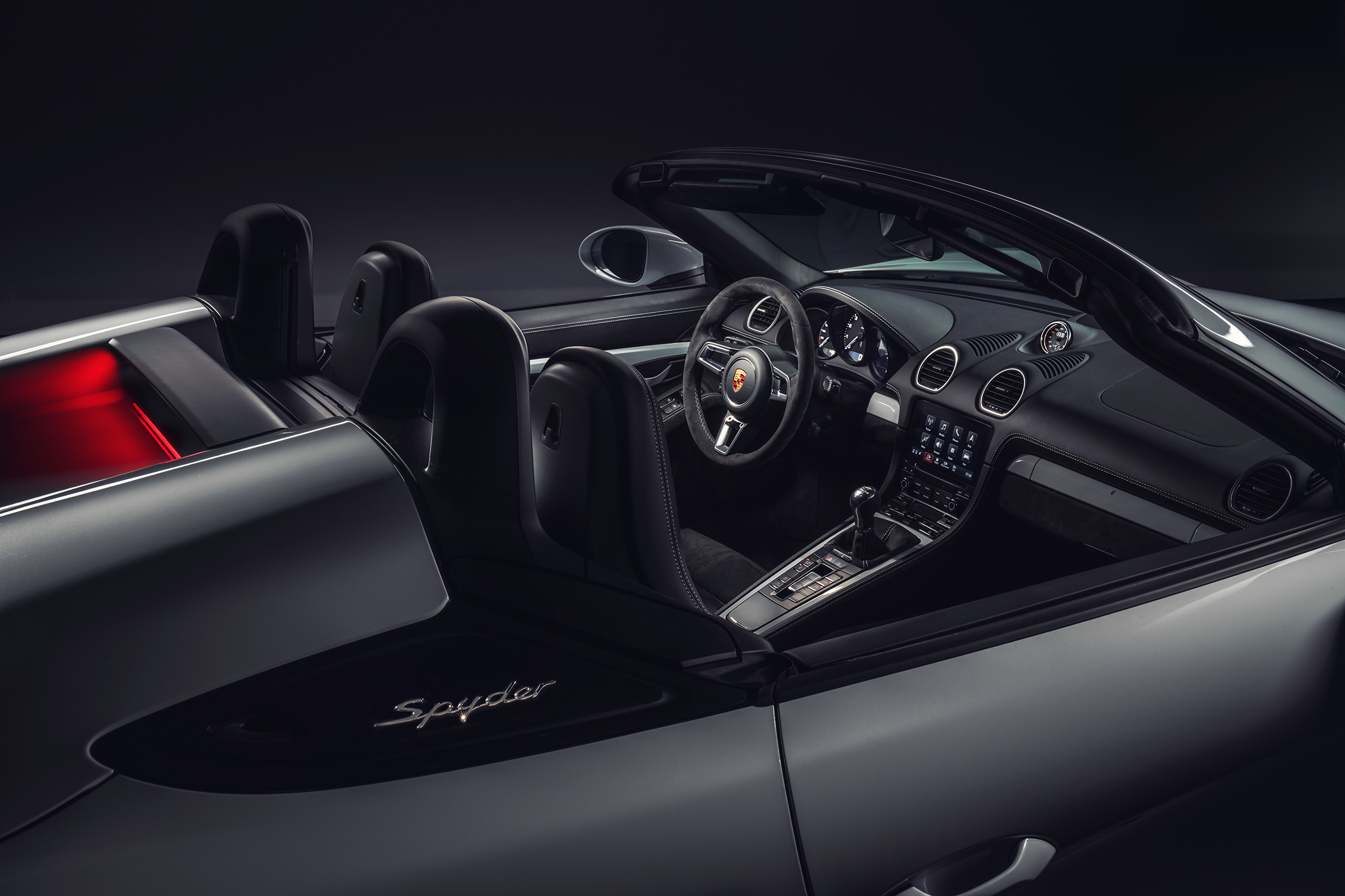 Porsche 718 Boxter Spyder - interior 