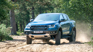 Ford Ranger Raptor pickup front off-road