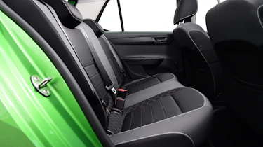 Skoda Fabia hatchback rear seats