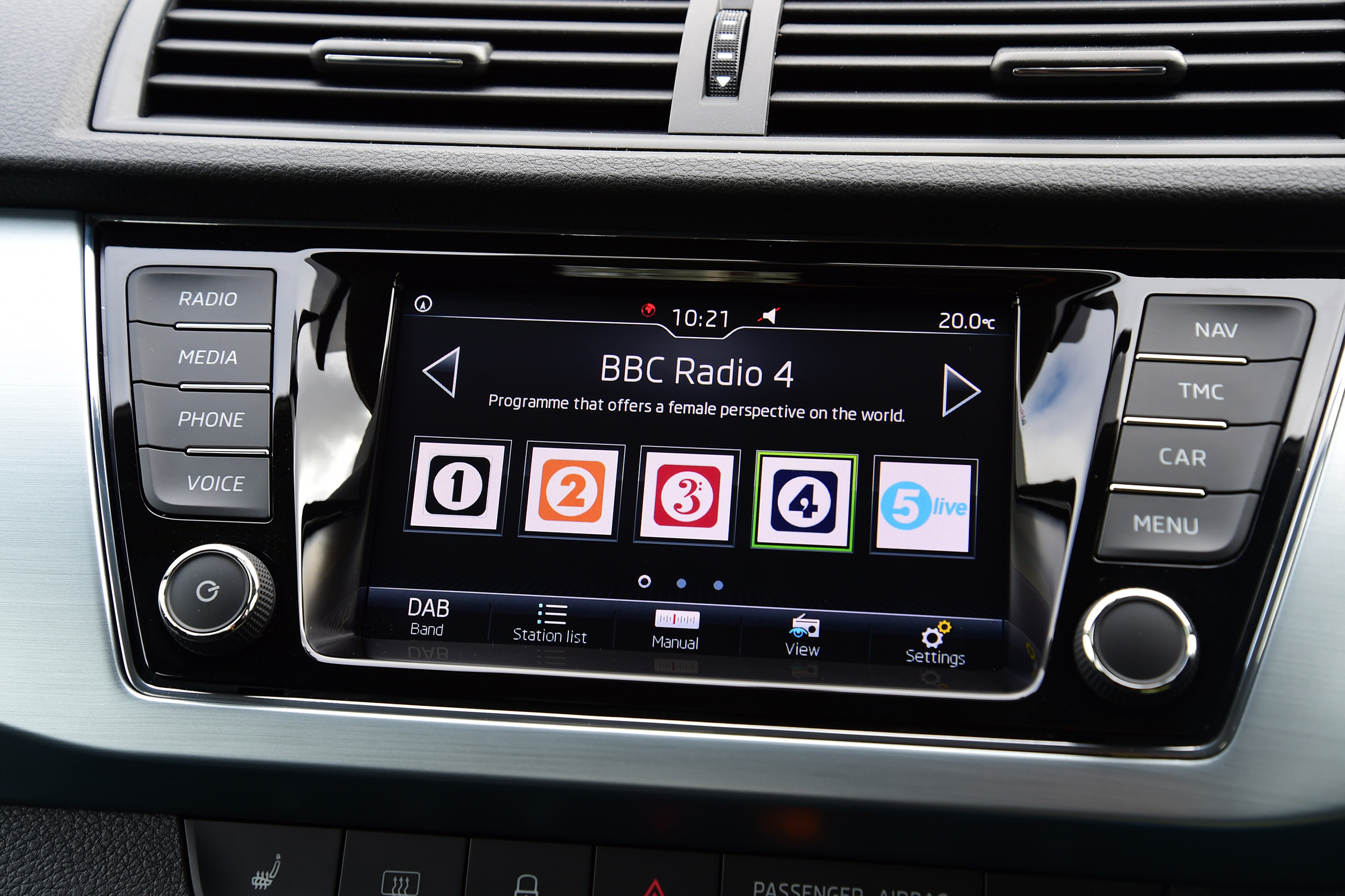 Skoda Fabia hatchback DAB radio