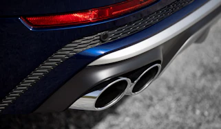 Audi SQ8 SUV exhaust