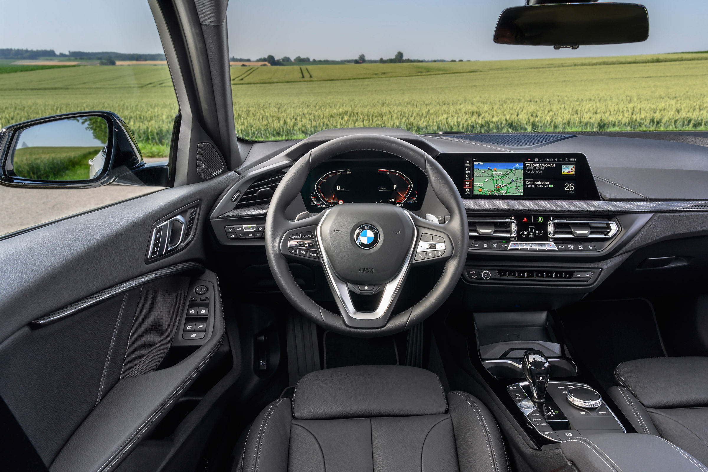 BMW 1 Series hatchback interior