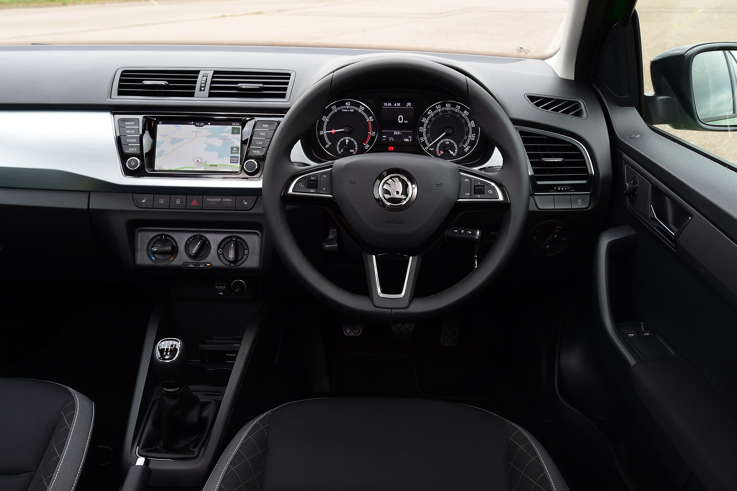 Skoda Fabia hatchback interior