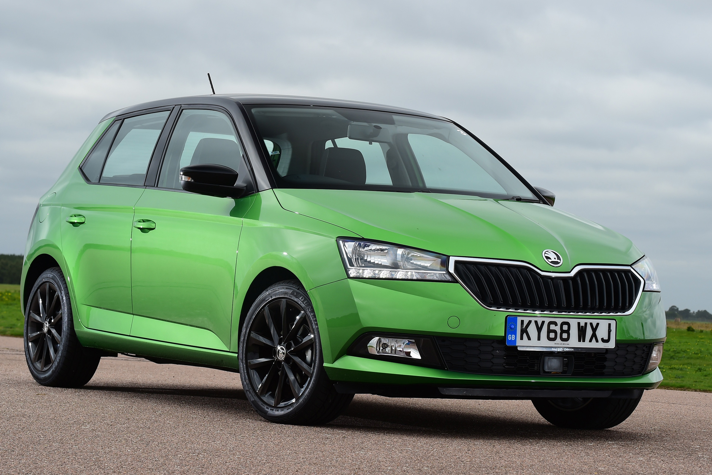 Skoda Fabia hatchback front 3/4 static