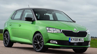 Skoda Fabia hatchback front 3/4 static