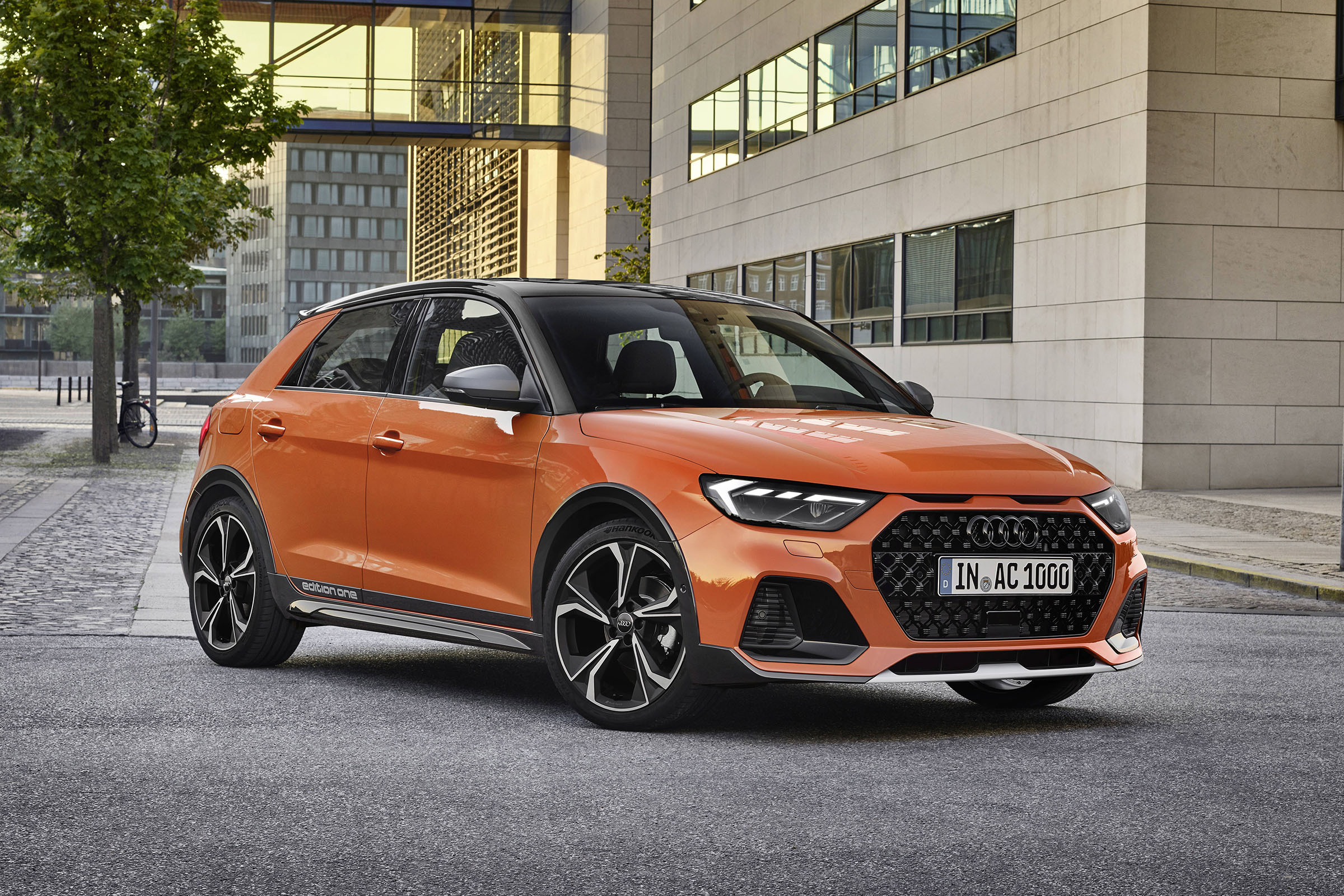 Audi A1 Citycarver in a city