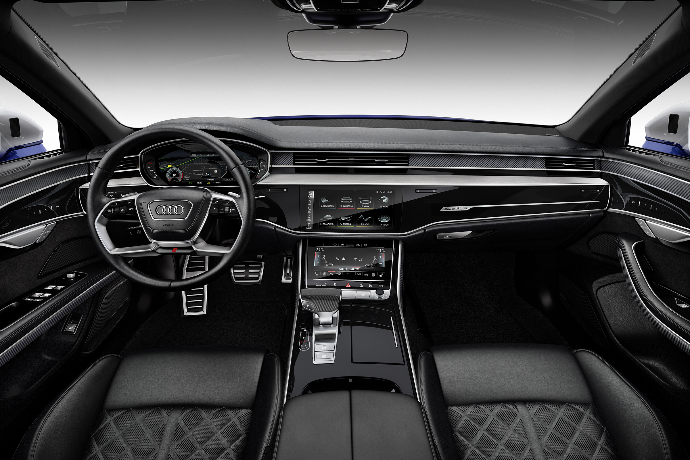 2019 Audi S8 interior