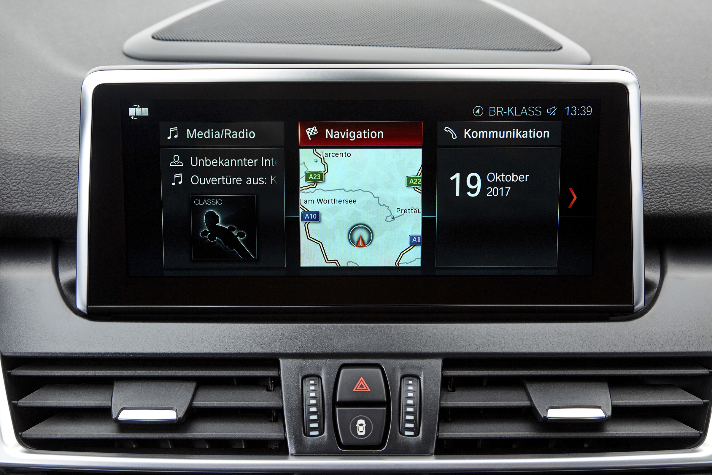 BMW 2 Series Gran Tourer infotainment screen
