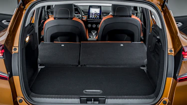 2020 Renault Captur - boot with rear seats down