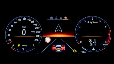 2020 Renault Captur - digital dial cluster