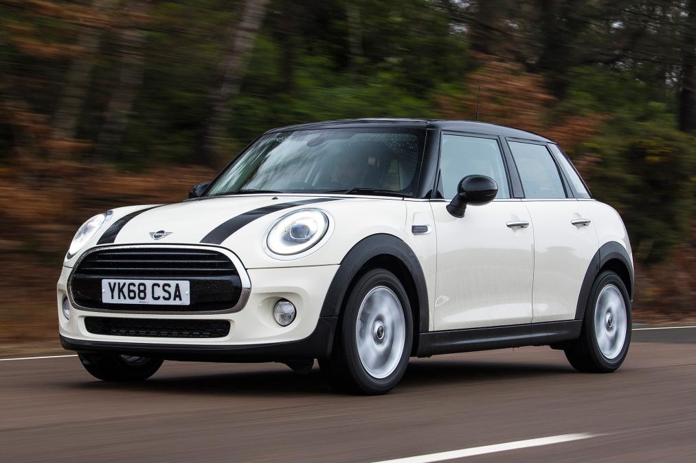 MINI Cooper Classic front 3/4 dynamic view