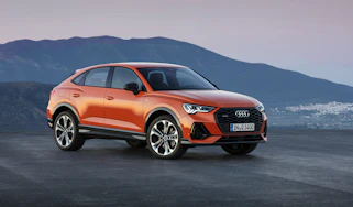 2019 Audi Q3 Sportback - front 3/4 static orange