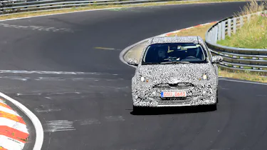 Toyota Yaris spied testing