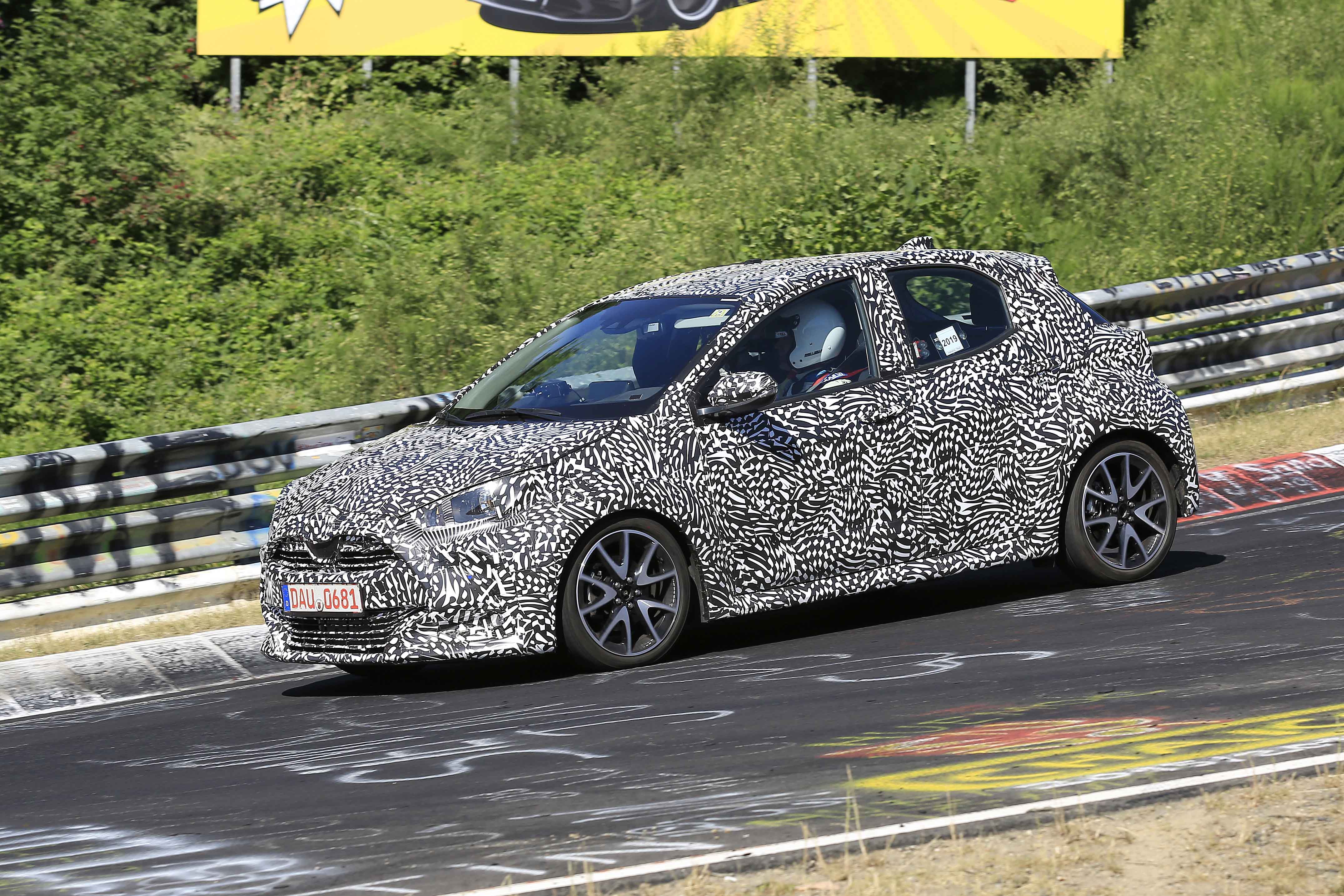 Toyota Yaris preproduction model