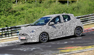 Toyota Yaris preproduction model