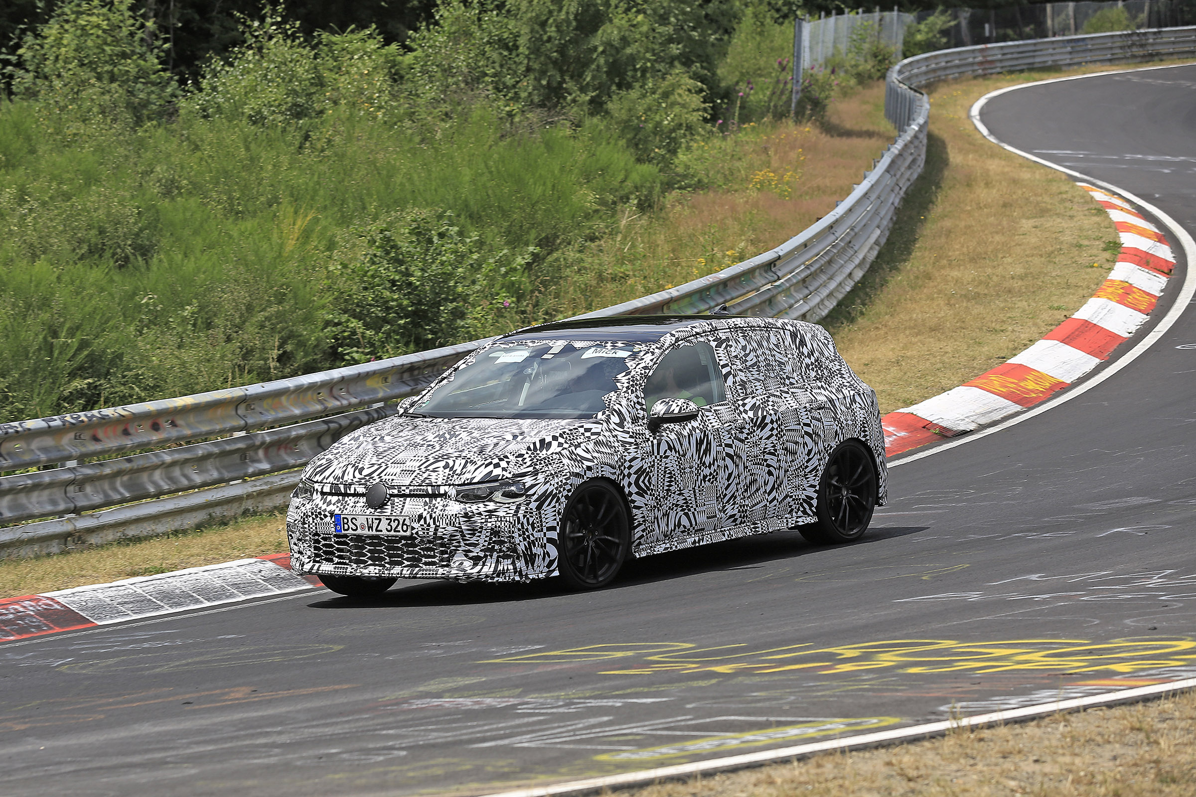 Next-generation Volkswagen Golf GTI testing