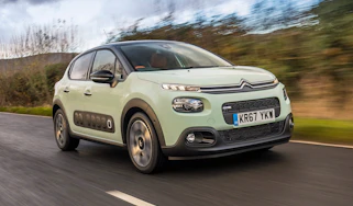 Citroen C3 Flair hatchback front 3/4 tracking