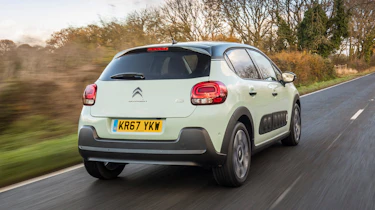 Citroen C3 Flair hatchback rear 3/4 tracking
