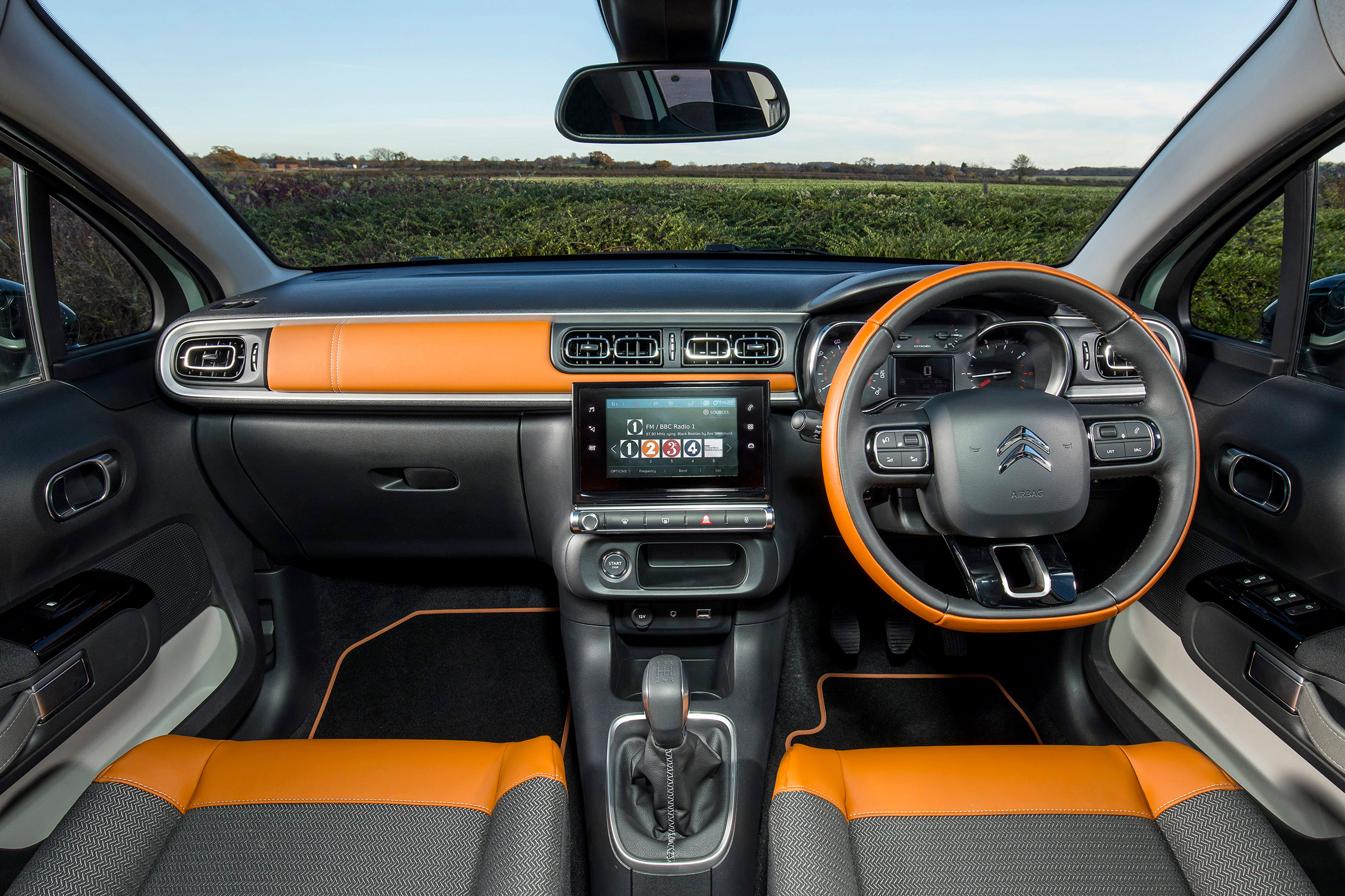 Citroen C3 Flair hatchback interior