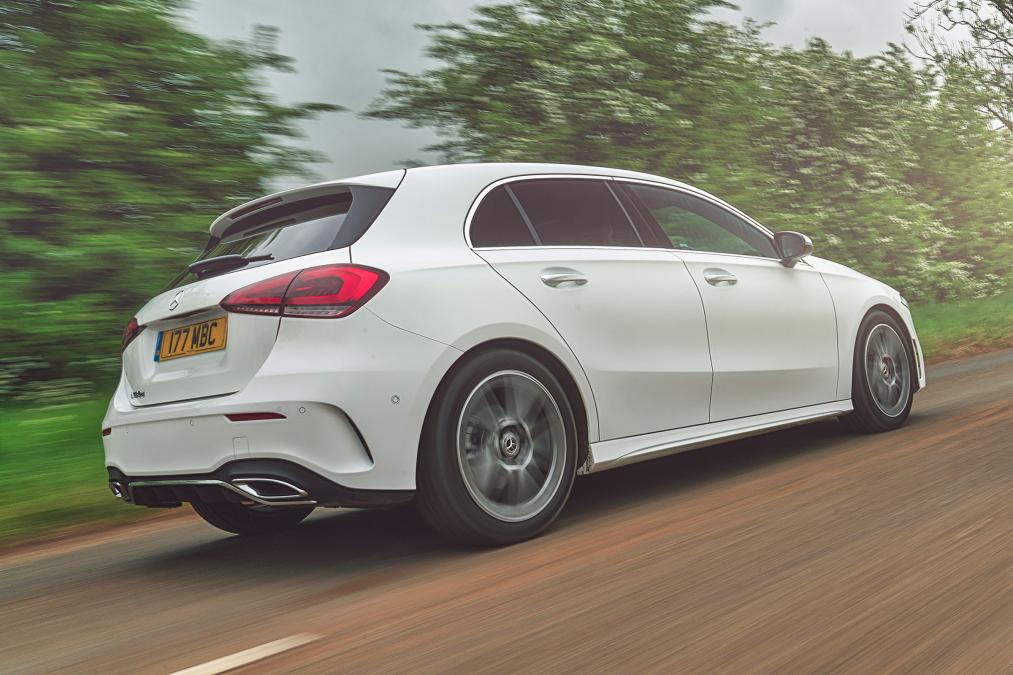 Mercedes A-Class AMG Line - rear 3/4 driving