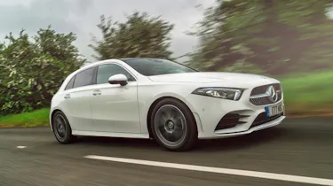 Mercedes A-Class AMG Line - front 3/4 driving