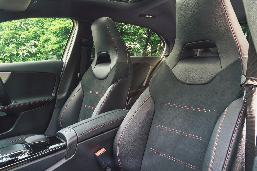 Mercedes A-Class AMG Line - front seats