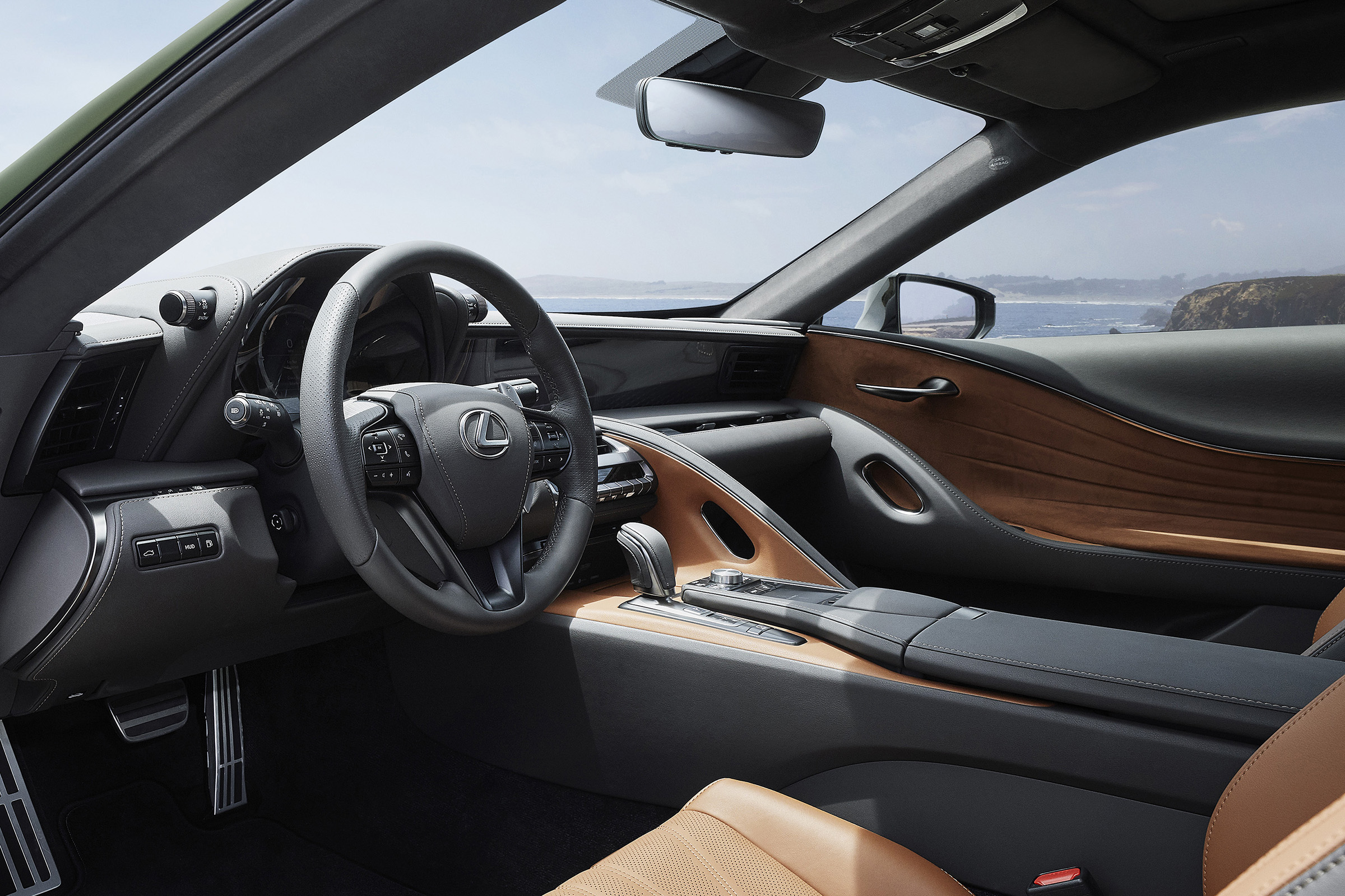 Lexus LC Limited Edition steering wheel
