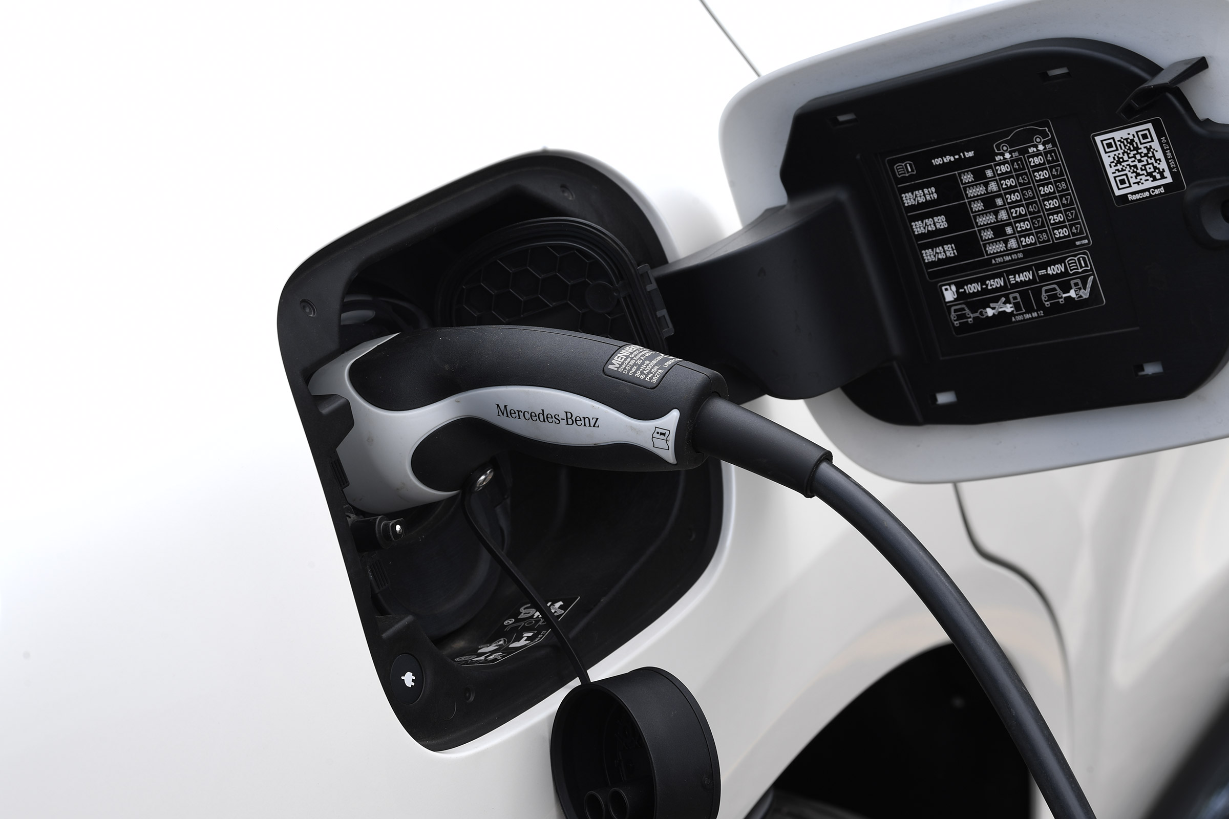 Mercedes EQC SUV charging