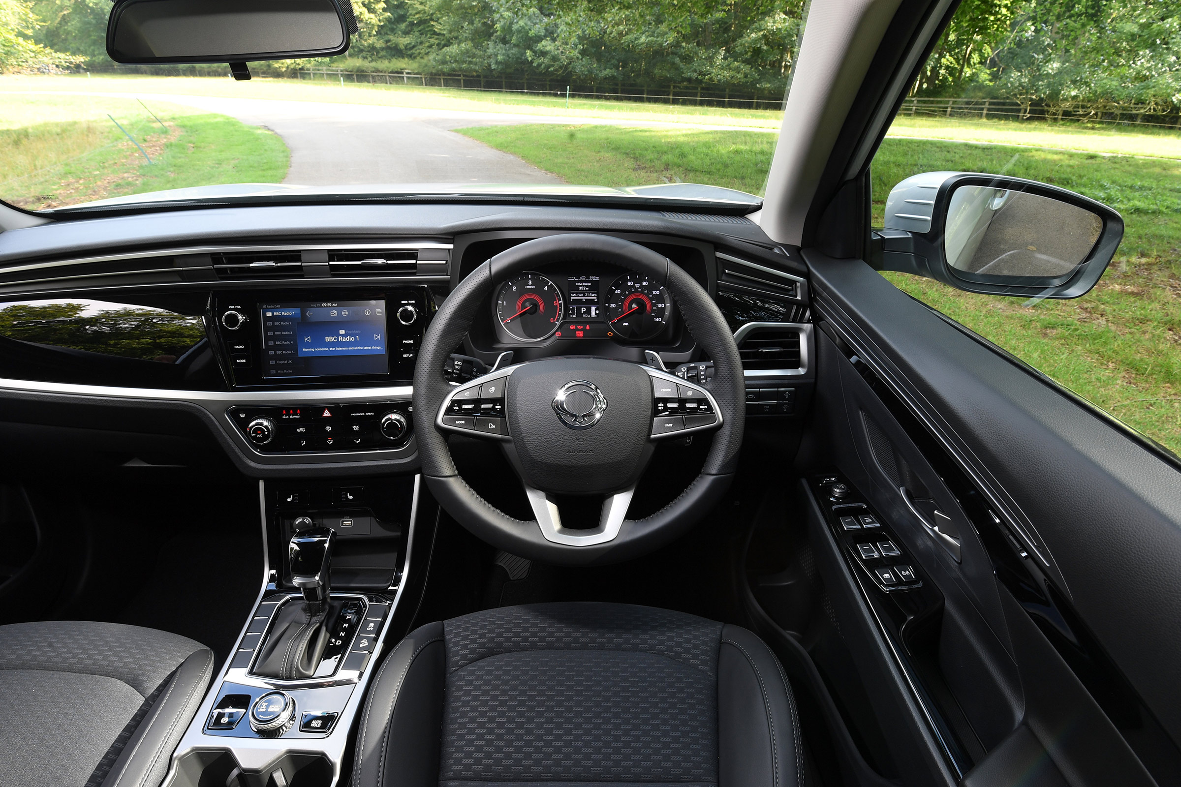 SsangYong Korando SUV interior